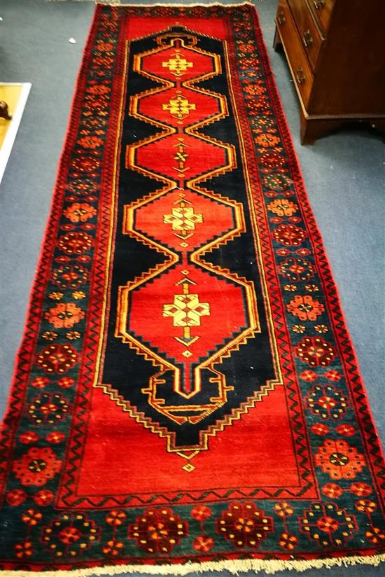 An Azarbaijan runner 300cm. x 105cm.